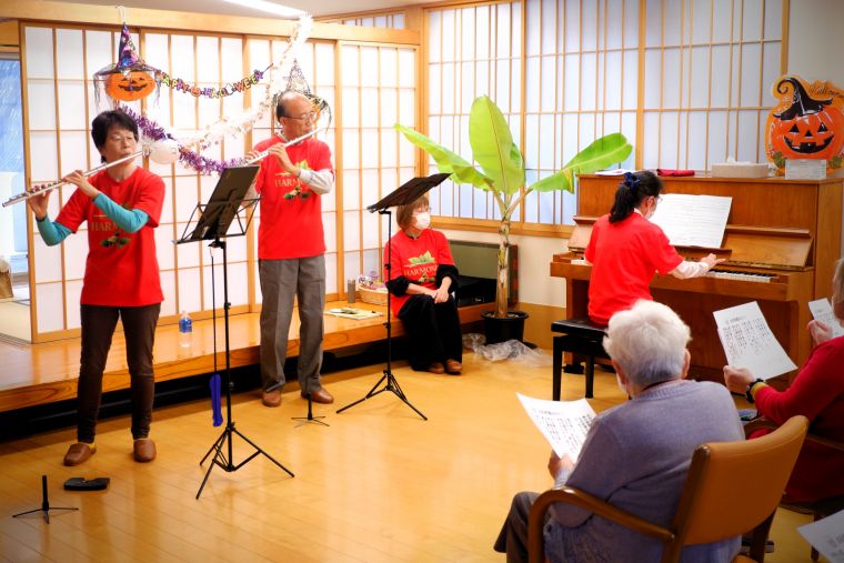 ピアノとフルートの演奏会
